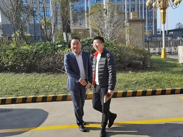 新春伊始，，龙湾区空港管委会向导率队莅临集团走访慰问